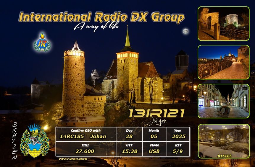 eQSL de 13IR121 JURGEN - Allemagne 🇩🇪