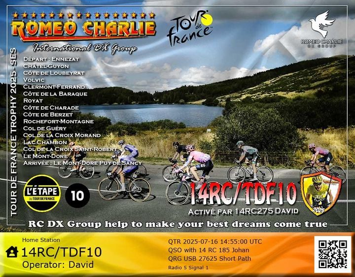 eQSL de 14RC TDF10 - France 🇫🇷