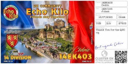 eQSL 14EK403 CEDRIC