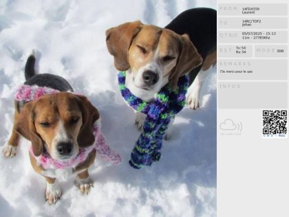 eQSL 14FDX559 LAURENT