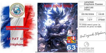 eQSL 14PAT680 STEPHANE