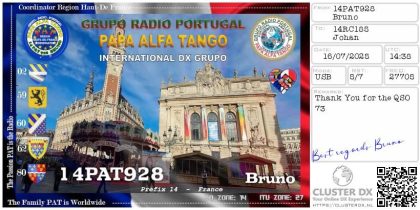 eQSL 14PAT928 BRUNO