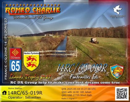 eQSL 14RC065 019 SEBASTIEN