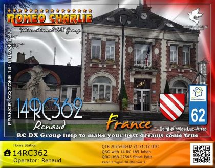 eQSL 14RC362 RENAUD