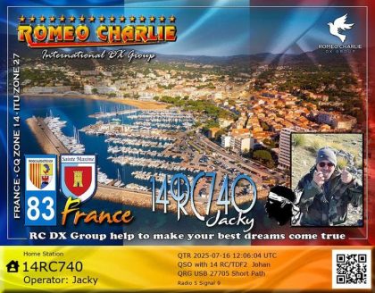 eQSL 14RC740 JACKY