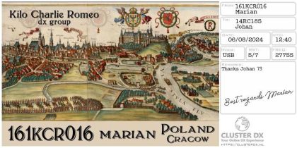 eQSL 161KCR016 MARIAN