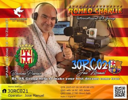 eQSL 30RC021 JOSE MANUEL