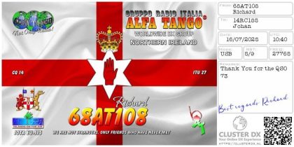 eQSL 68AT108 RICHARD